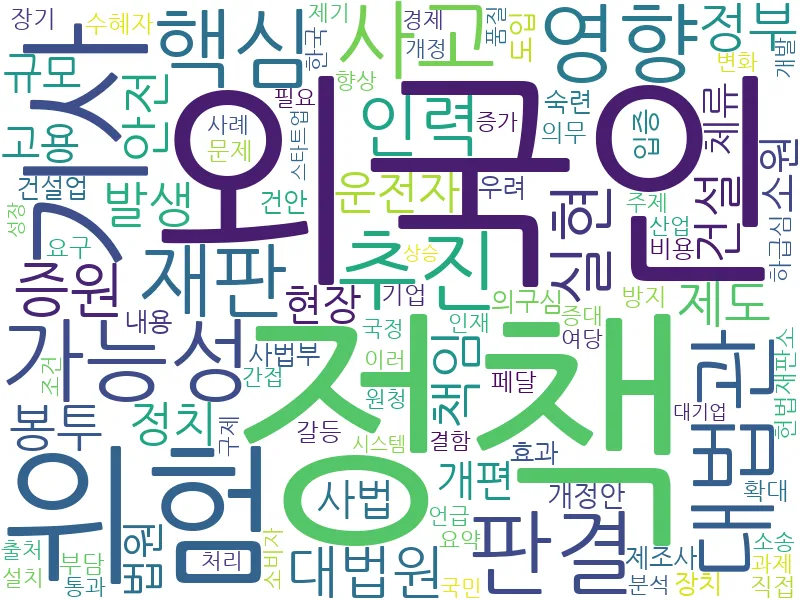 외국인 인력 정책 관련 이미지